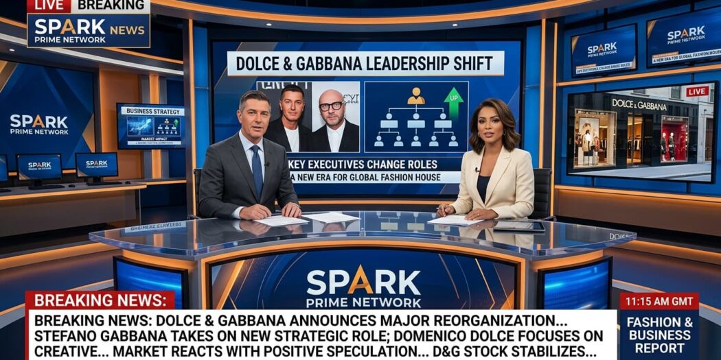 Dolce & Gabbana Leadership Shift