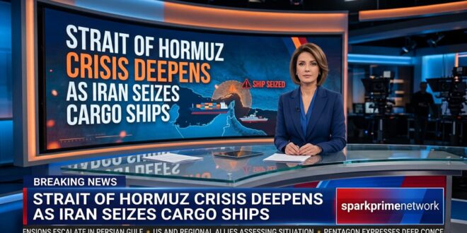 Strait of Hormuz Crisis Deepens as Iran Seizes Cargo Ships