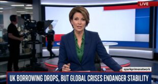 UK Borrowing Drops, but Global Crises Endanger Stability