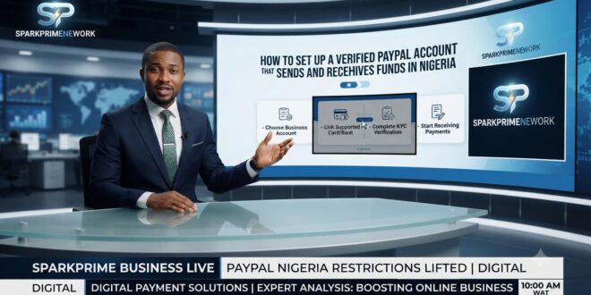 How to create a verified PayPal account in Nigeria