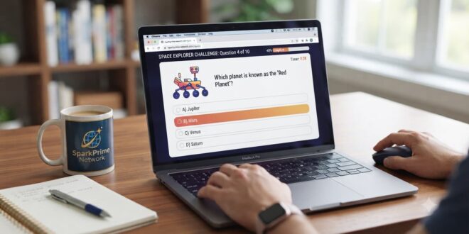 SparkPrimeNetwork Quiz Game