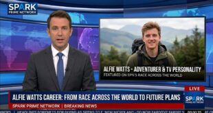 Alfie Watts career-Race Across the World