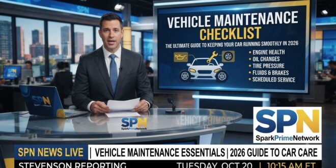 Vehicle Maintenance Checklist