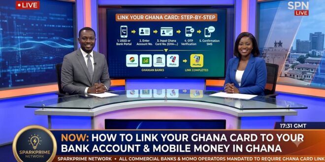 How to Link Your Ghana Card to Your Bank Account