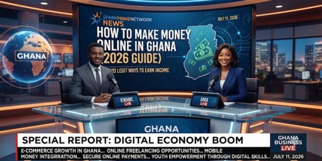 How to Make Money Online in Ghana
