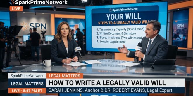 How To Write A Legally Valid Will