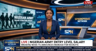 Nigerian Army Entry Level Salary