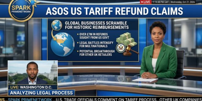 ASOS US Tariff Refund Claims